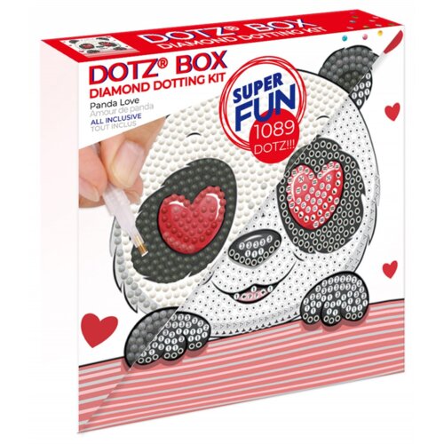 Zestaw kreatywny DIAMOND DOTZ Box Panda Love 018-DBX064