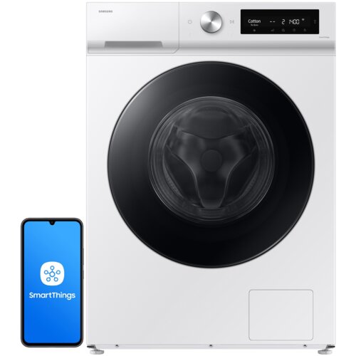 Pralko-suszarka SAMSUNG WD90DB7B85GWU4 BESPOKE AI EcoBubble Pranie optymalne