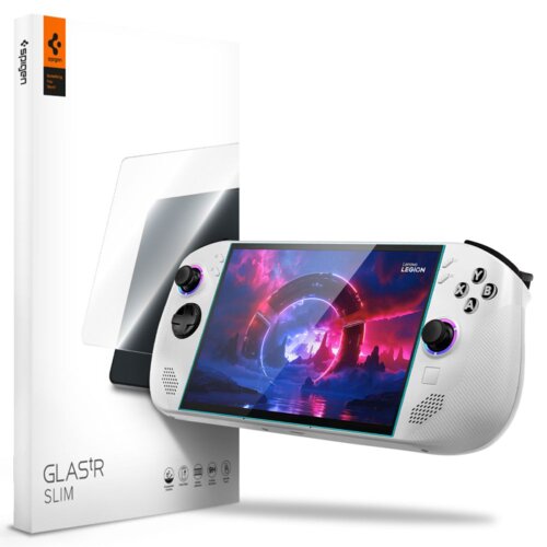 Szkło hartowane SPIGEN Glas.tR Slim do Lenovo Legion GO S Czarny (2 szt.)