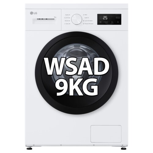 Pralka LG F4A1009NWK A 9kg 1400rpm SteamSpa Smart