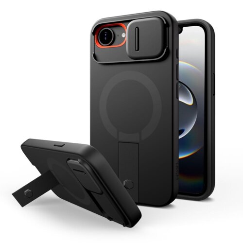 Etui TECH-PROTECT Kevlar Aura MagSafe do Apple iPhone 16E Czarny