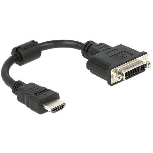 Adapter HDMI - DVI-D DELOCK 0.2 m