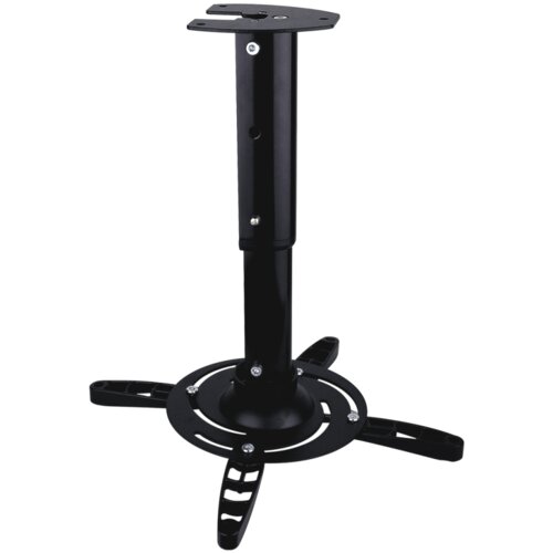 Uchwyt sufitowy ART P-102B Maksymalne obciążenie 15 kg Czarny