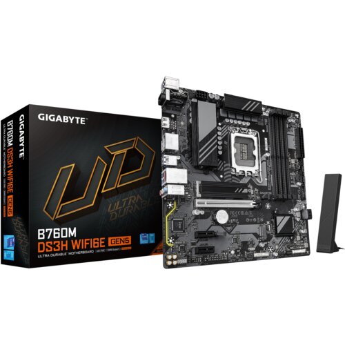 Płyta główna GIGABYTE B760M DS3H WiFi6E Gen5