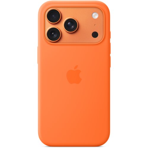 Etui APPLE Silicone Case MagSafe do iPhone 17 Pro Pomarańczowy