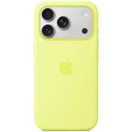 Etui APPLE Silicone Case MagSafe do iPhone 17 Pro Neonowy żółty