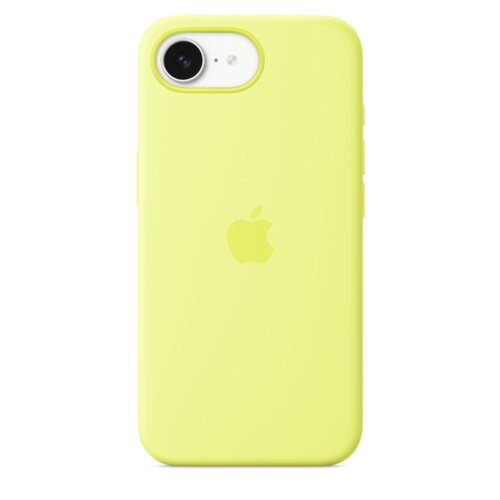 Etui APPLE Silicone Case do iPhone 16e Neonowy Żółty