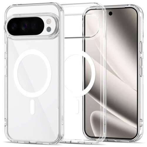 Etui TECH-PROTECT FlexAir Hybrid MagSafe Google Pixel 10 Pro XL Przezroczysty