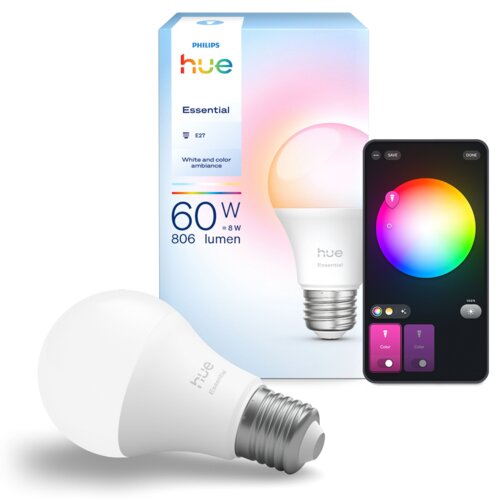 Inteligentna żarówka LED PHILIPS HUE 929004235401 8W E27