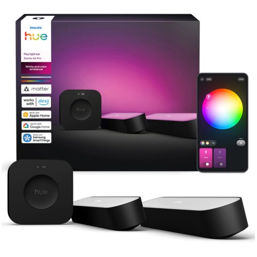 Lampa PHILIPS HUE Play i Bridge Pro White And Color (2 szt.)