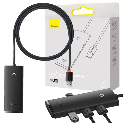 Hub BASEUS Lite Series WKQX030101 USB 3.2 Gen. 1, Pasywny