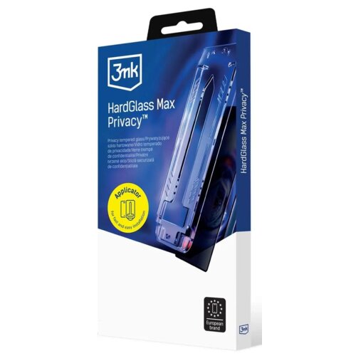 Szkło prywatyzujące 3MK Hardglass Max Privacy do Apple iPhone 15/16