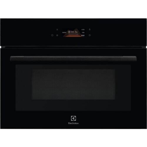 Kuchenka mikrofalowa ELECTROLUX EVM8E08Z 1000W średnica 36 cm pojemność 42L Combiquick evencook Czarny