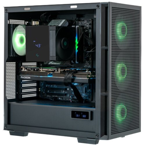 Komputer MAD DOG DEEPCOOL-I16WR32WP i5-14600K 32GB RAM 1TB SSD Radeon RX7800XT Wi-Fi Windows 11 Professional