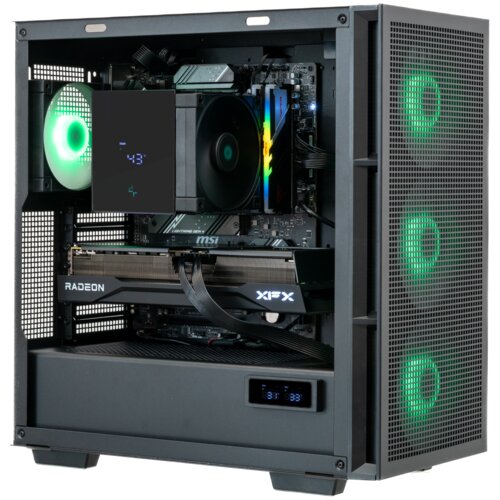 Komputer MAD DOG DEEPCOOL-A17WR32WP R5-9600X 32GB RAM 1TB SSD Radeon RX9070XT Wi-Fi Windows 11 Professional
