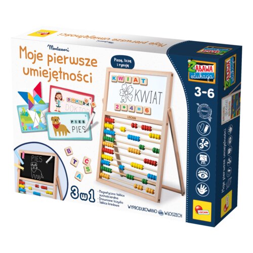 Zabawka edukacyjna LISCIANI Montessori Moje pierwsze umiejętności