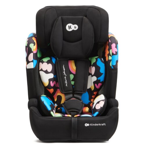 Fotelik samochodowy KINDERKRAFT Comfort Up I-Size Happy Shapes 76-150 cm (9-36 kg) Wielokolorowy
