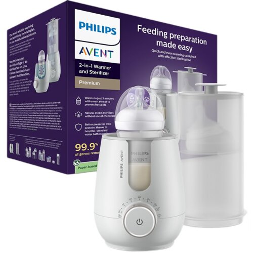 Podgrzewacz do butelek PHILIPS Avent SCF359 00 ze sterylizatorem 2w1