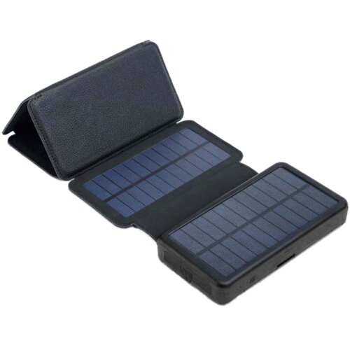 Panel solarny POWERNEED ES20000B z powerbankiem 20000 mAh Czarny