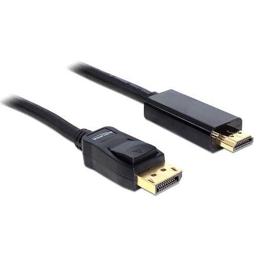 Kabel DisplayPort - HDMI DELOCK 5 m