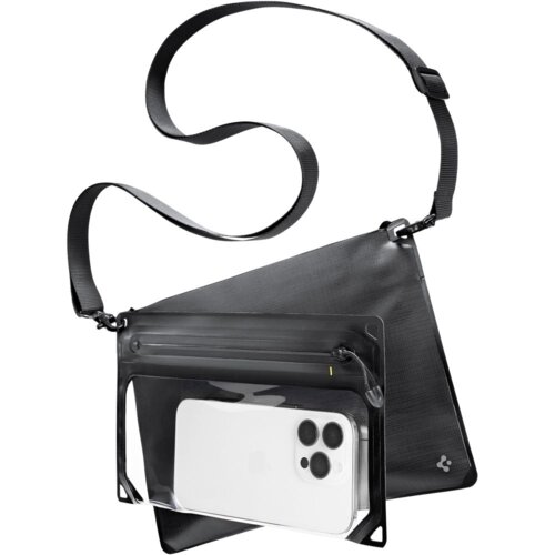 Etui SPIGEN A640 Universal Waterproof Case Crossbag Czarny