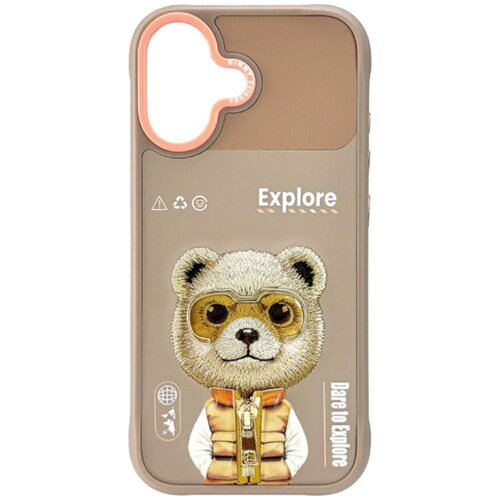 Etui NIMMY Cool&Cute 2.0 Bear do Apple iPhone 17 Beżowy