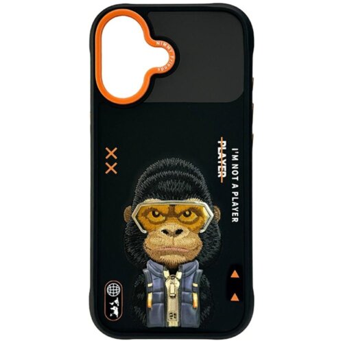 Etui NIMMY Cool&Cute 2.0 Gorilla do Apple iPhone 17 Czarny