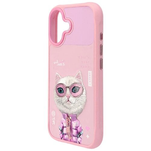 Etui NIMMY Cool&Cute 2.0 Dog do Apple iPhone 17 Różowy