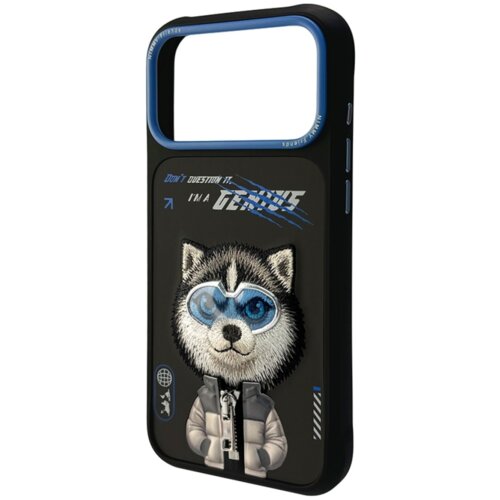Etui NIMMY Cool&Cute 2.0 Wolf do Apple iPhone 17 Pro Czarny