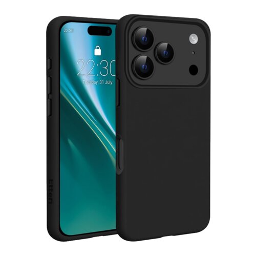 Etui ETTERI Silicone Mag do Apple iPhone 17 Pro Czarny