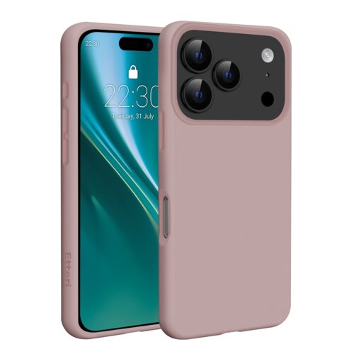 Etui ETTERI Silicone Mag do Apple iPhone 17 Pro Jasnoróżowy