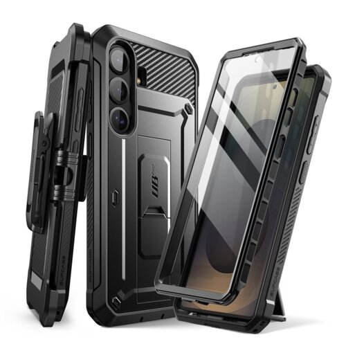Etui SUPCASE Unicorn Beetle Pro do Samsung Galaxy S25 FE Czarny
