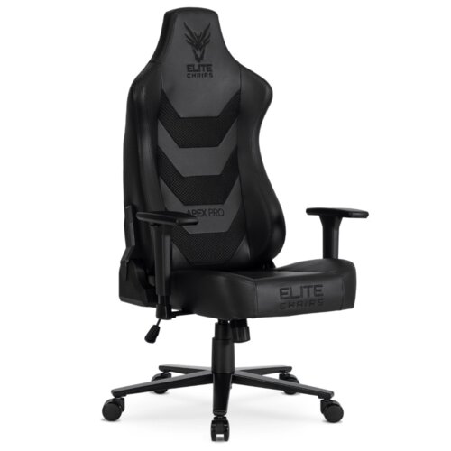 Fotel Gamingowy Obrotowy Ergonomiczny Biurowy Krzesło Dragon APEX Czarny