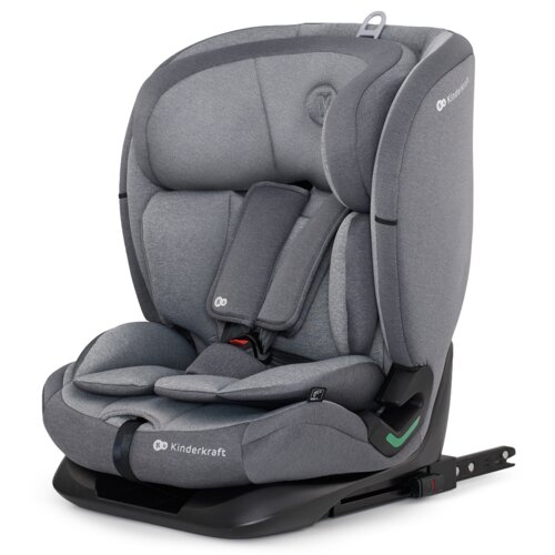 Fotelik samochodowy KINDERKRAFT ONETO3 76-150 cm (9-36 kg) Szary