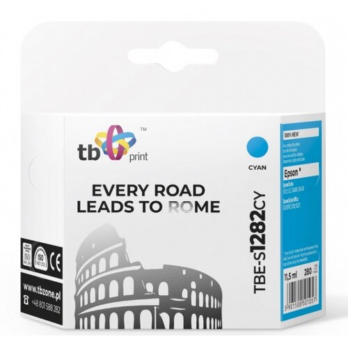 Tusz TB PRINT do Epson T1282 Błękitny 11.5 ml TBE-S1282CY