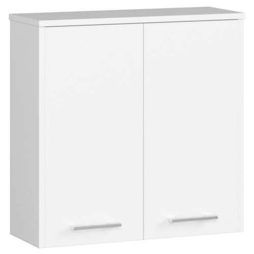 Szafka łazienkowa AKORD FIN Biała 60 cm 2 drzwi kolor Biały mat 2 półki 60x22,5x60 cm