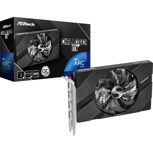 Karta graficzna ASROCK Arc A380 Challenger ITX OC 6GB