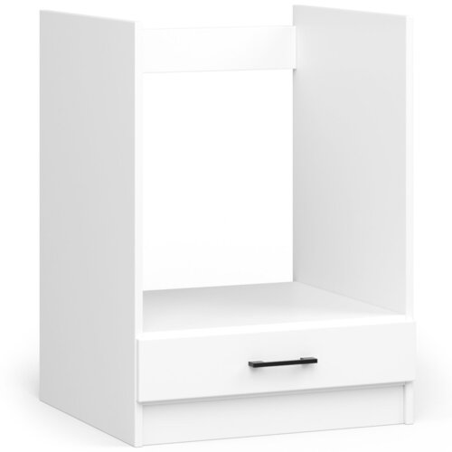 Szafka kuchenna pod AKORD piekarnik S60 system OLIWIA Biała 60 cm 1 drzwi kolor Biały mat 1 półka 60x55x82 cm