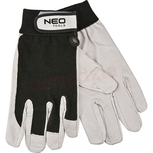 Rękawice robocze NEO 97-604 Biało-czarny (rozmiar 8)