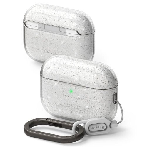 Etui RINGKE Air do Apple AirPods Pro 3 Przezroczysty Brokat