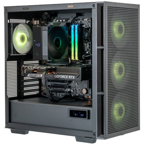 Komputer MAD DOG GeForce RTX5070 DLSS 4 Reflex Edition 2 DEEPCOOL-I15DR32 i5-14400F 32GB RAM 1TB SSD Wi-Fi