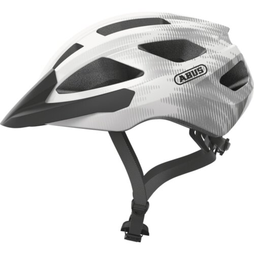 Kask rowerowy ABUS Macator Biało-szary MTB (rozmiar L)