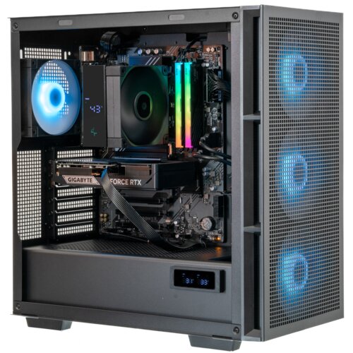 Komputer MAD DOG GeForce RTX5060Ti DLSS 4 Reflex Edition 2 DEEPCOOL-I14DR32 i5-14400F 32GB RAM 1TB SSD Wi-Fi