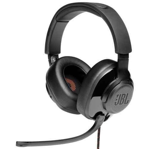 Słuchawki JBL Quantum 200 Nauszne, ANC, Dźwięk przestrzenny Czarny