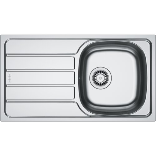 Zlewozmywak jednokomorowy z ociekaczem FRANKE Spark SKN 611-78/44 101.0712.225 Stal szlachetna 43.5x78