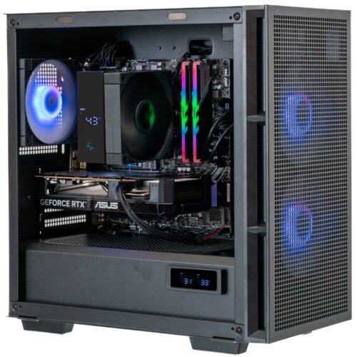 Komputer MAD DOG MD-A01WR64WH R5-7500F 64GB RAM 1TB SSD GeForce RTX5060 DLSS 4 Wi-Fi Windows 11 Home