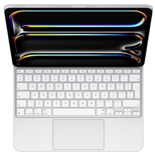 Etui na iPad Pro 13 cali APPLE Magic Keyboard Biały Klawiatura