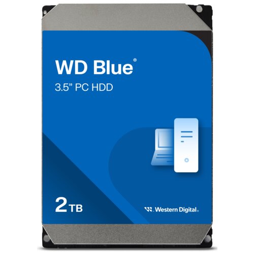 Dysk WD Blue 2TB 3.5" SATA HDD 7200