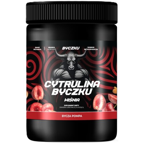 Przedtreningówka BYCZKU Cytrulina Wiśniowy (500 g)