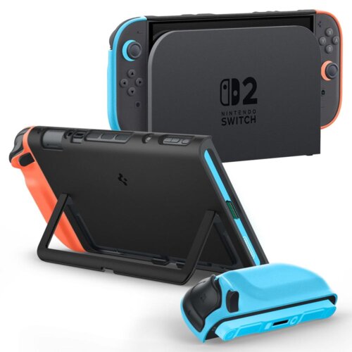 Etui SPIGEN Nano Pop do Nintendo Switch 2 Niebiesko-czerwony